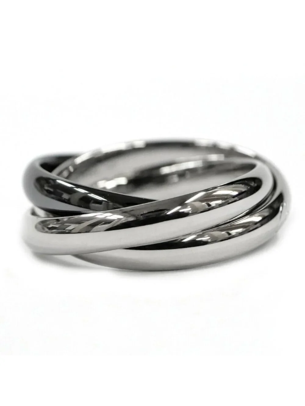 Cartier Trinity Ring Ceramic 55 No Domestic